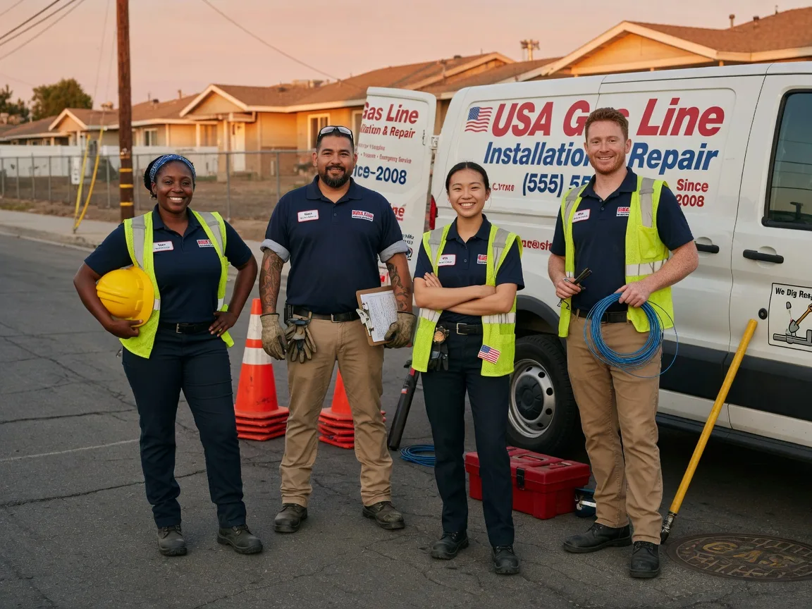 Gas Line Installation company in Moravia, IA